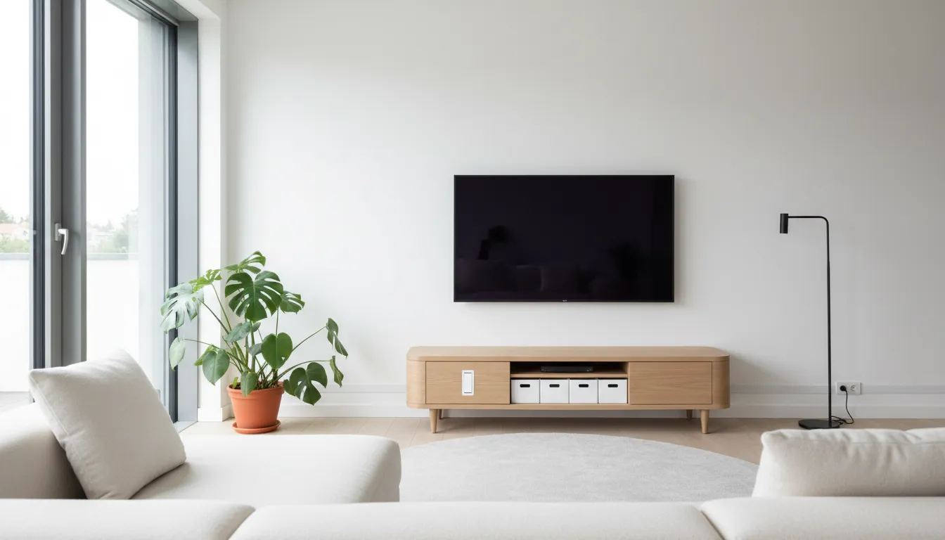 Kako elegantno sakriti kablove u dnevnom boravku: Praktični vodič