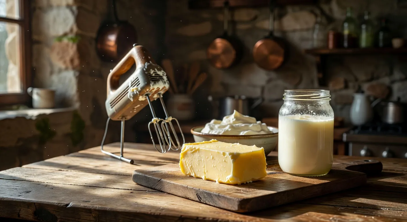 Kako napraviti domaći maslac od slatkog vrhnja: Vodič za savršeni kućni maslac