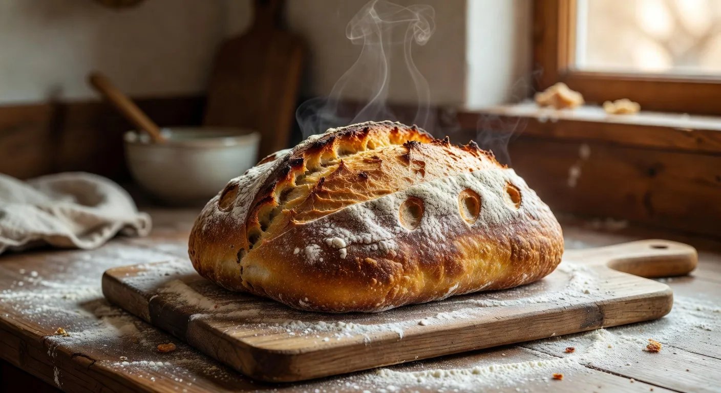 Kako napraviti savršen domaći kruh bez miješenja — recept i svi trikovi