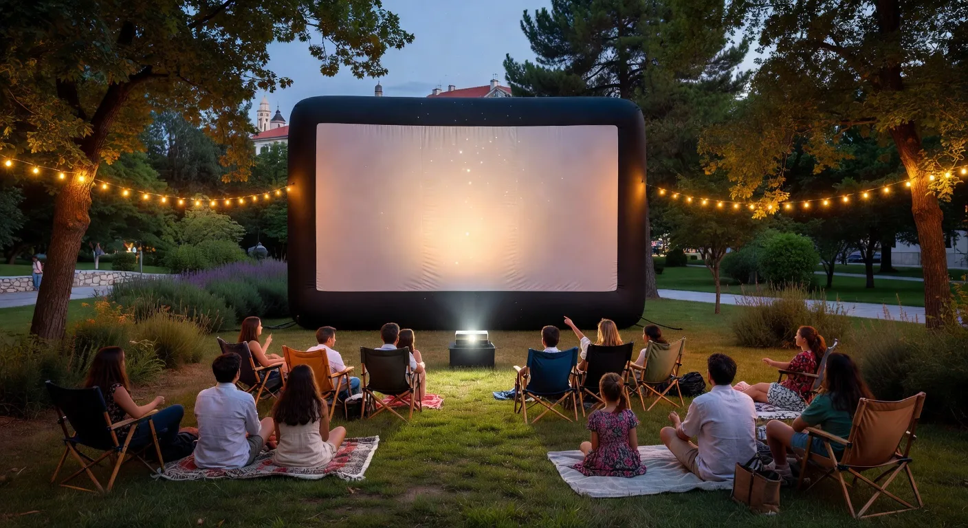 Kako organizirati kino na otvorenom u svom susjedstvu: Pravni vodič za 2026.