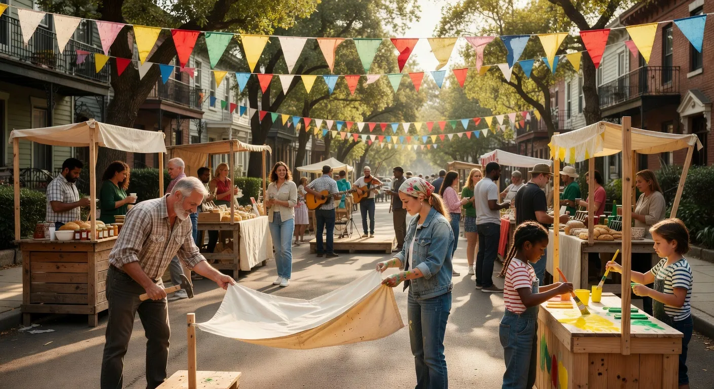 Kako organizirati ulični festival u svom susjedstvu.