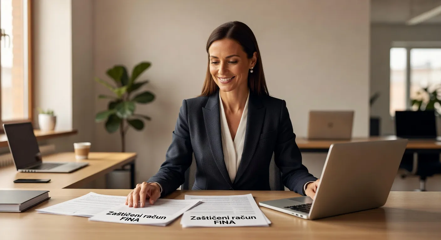 Kako otvoriti zaštićeni račun u Fini 2026: Vodič korak po korak