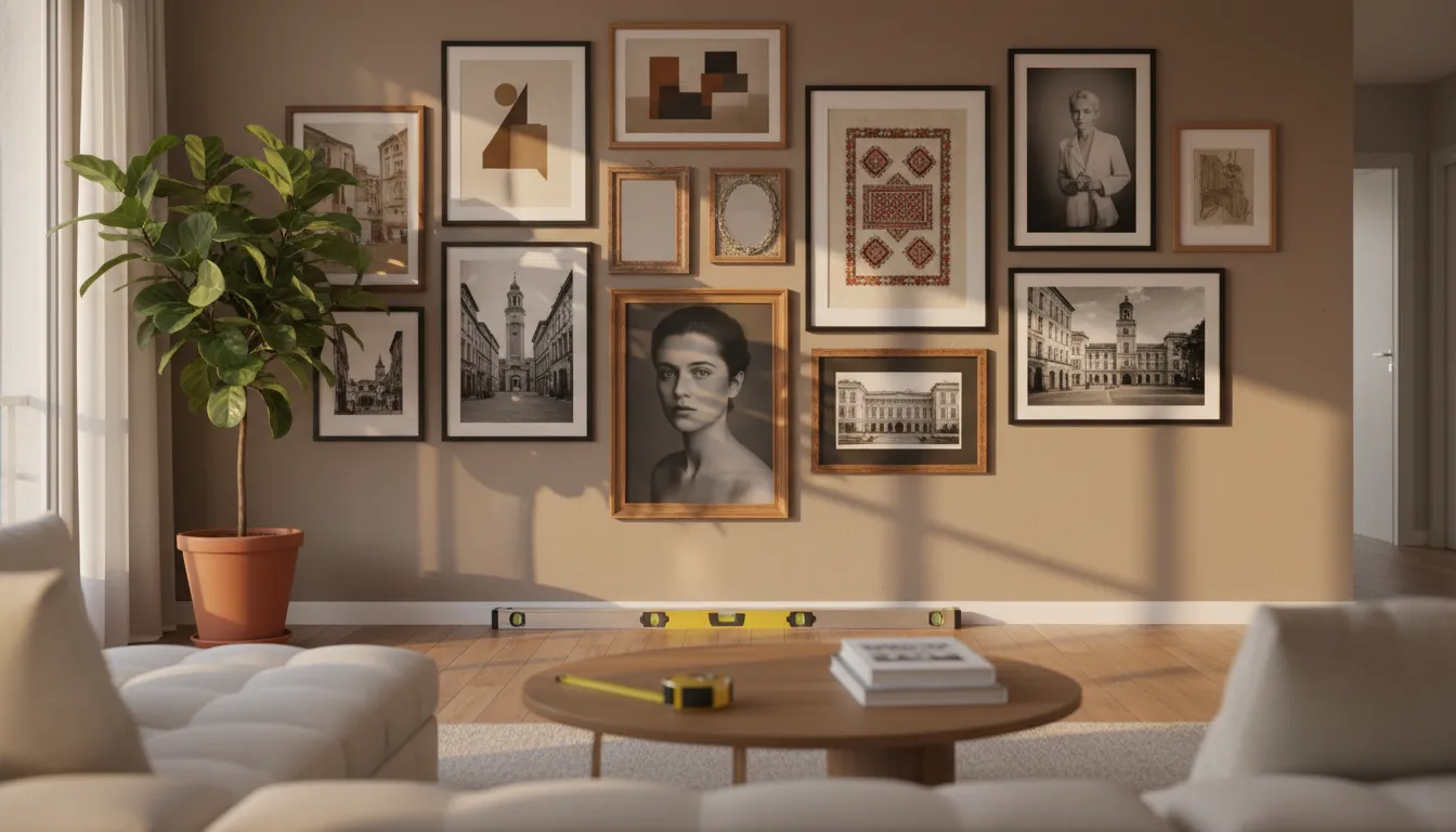 Kako rasporediti slike na zidu: Praktični savjeti za savršenu galeriju