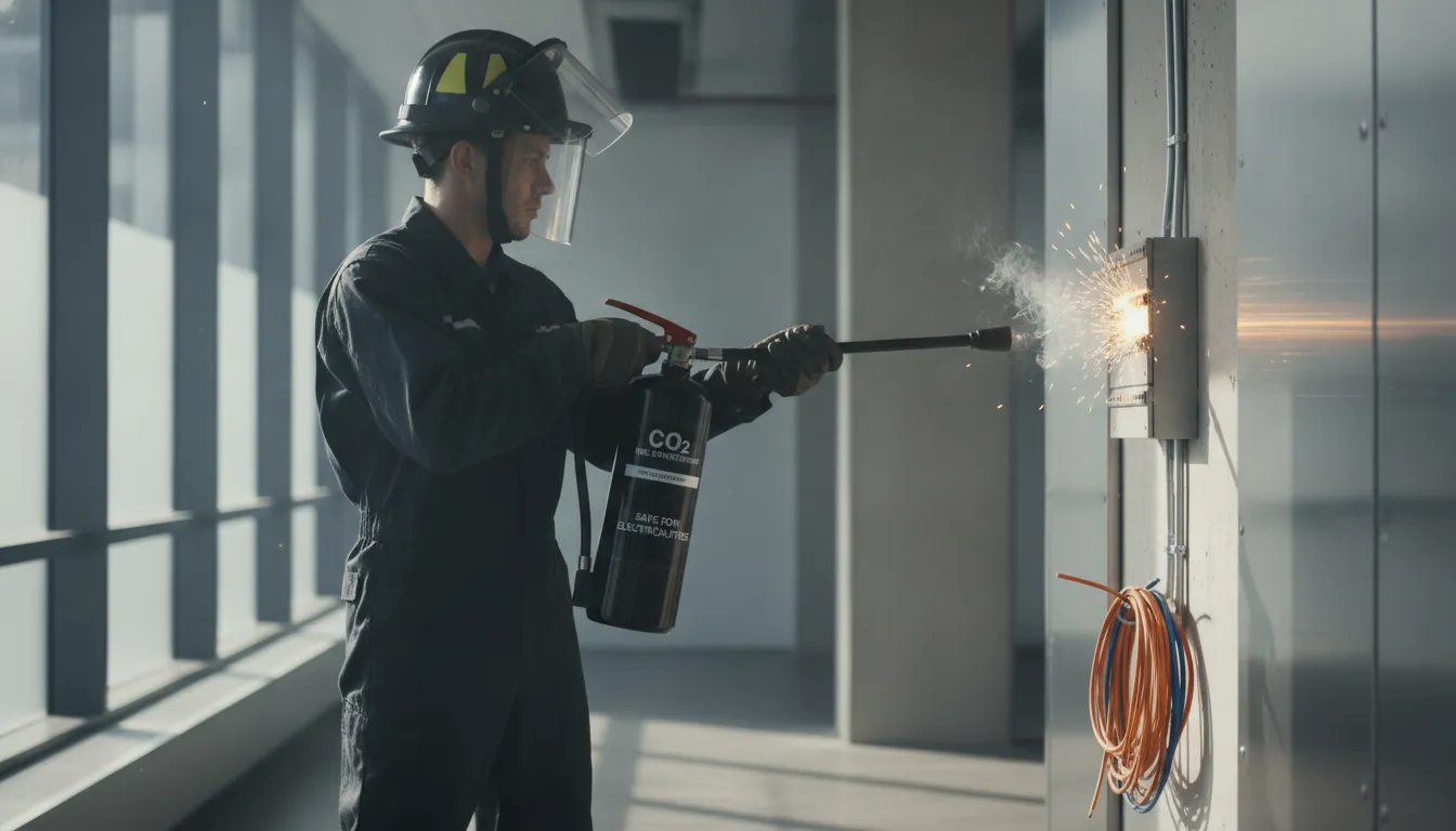 Kako ugasiti požar na električnim instalacijama
