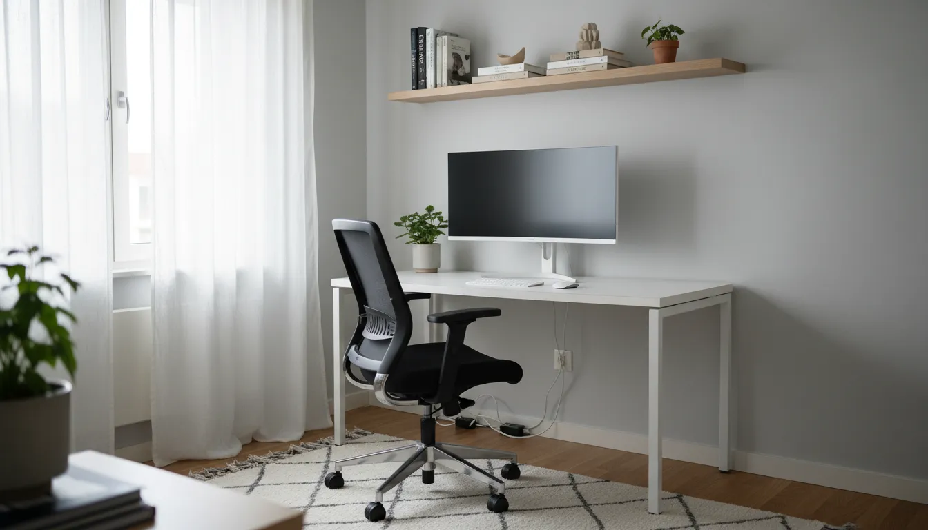 Kako urediti funkcionalan radni kutak u malom stanu: Praktični vodič